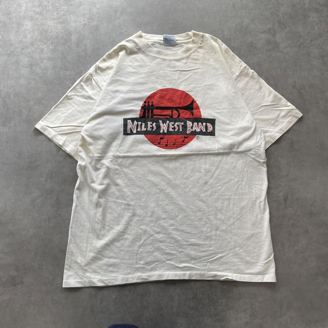 90s USA製 Niles west band vintage T-shirt