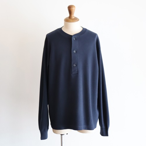 universal products. " SURF-KNIT HENRY NECK L/S T-SHIRTS ( NAVY ) "