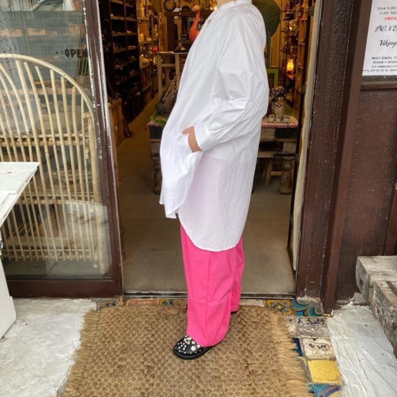 TOPANGA Lady's　ワイドピンクパンツ