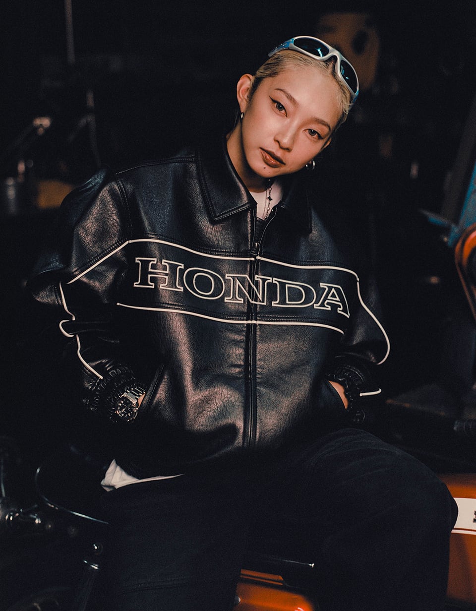 ☆BOYNEXTDOOR リウ 着用！！【HONDA MOTORCYCLE】Motorcycle Piping