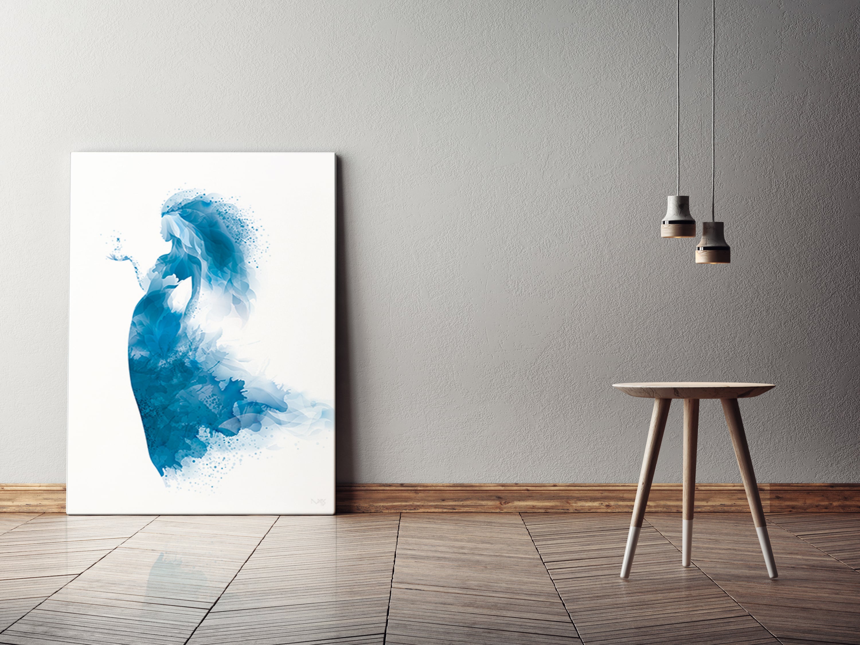 Dental Goddess キャンバスプリント（B2サイズ・木製パネル貼り