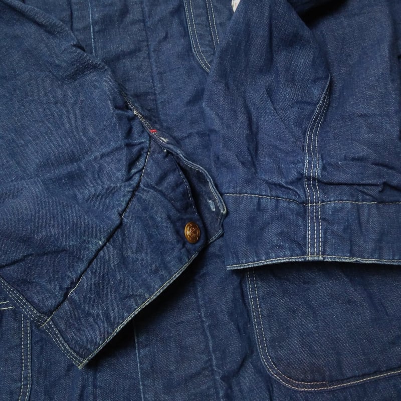 60s SEARS Denim Chore Jacket w/Blanket Lining | Wonder Wear