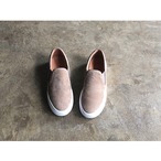 再入荷 MOHI(モヒ) Suede Leather Slip On TAUPE