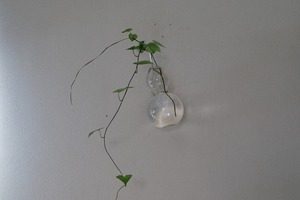 津田清和 113. 瓢箪花入