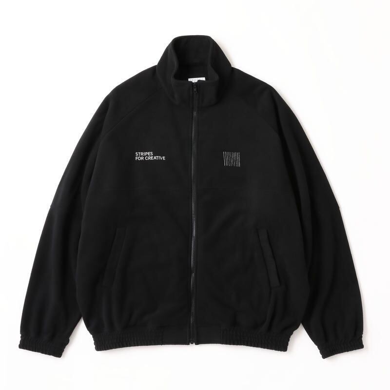 S.F.C / FLEECE SPORTY JACKET Black【SFCFW22SPJ01】 | distrad S.F.C / FLEECE SPORTY JACKET Black【SFCFW22SPJ01】 | distrad