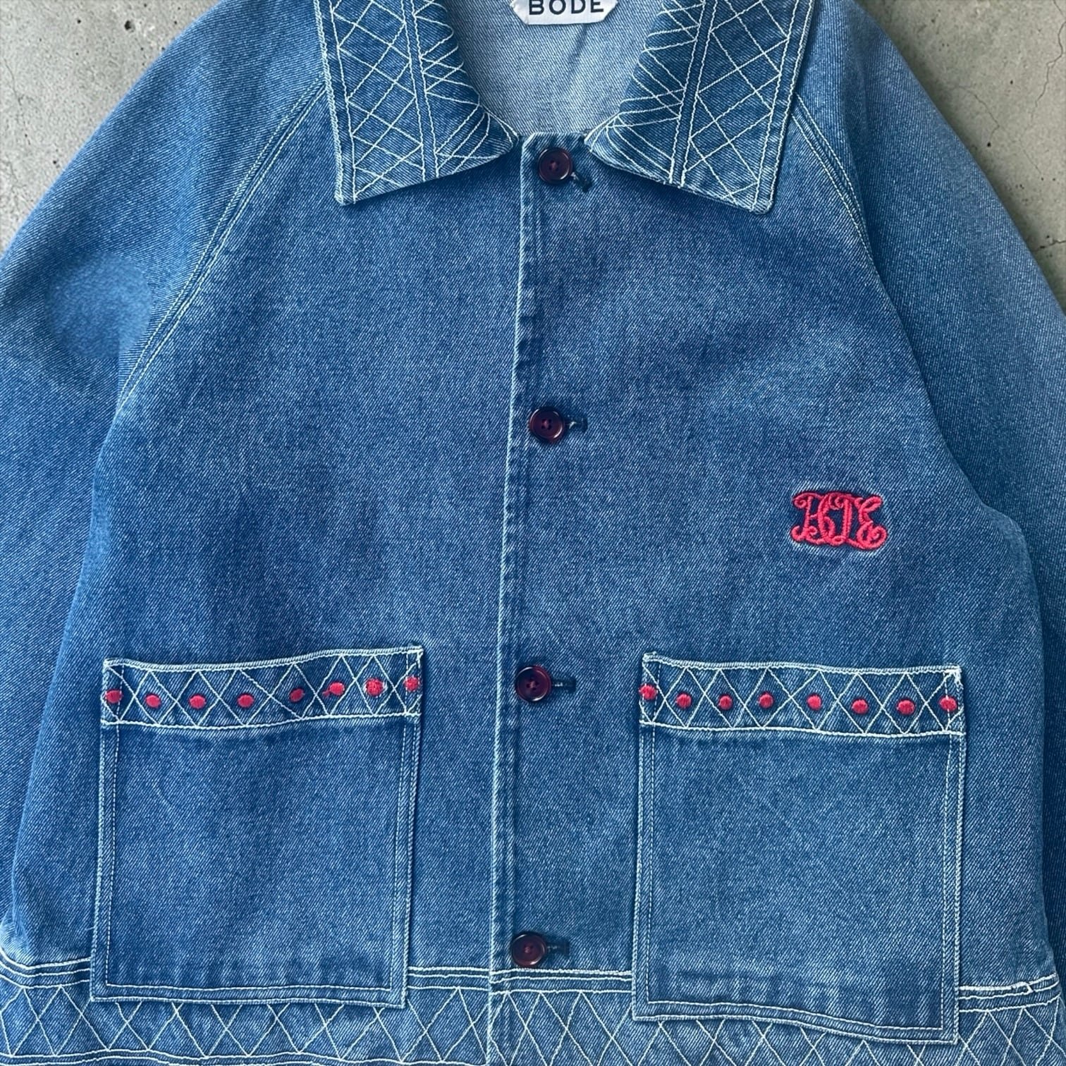 BODE  [EMBROIDERED DENIM JACKET]