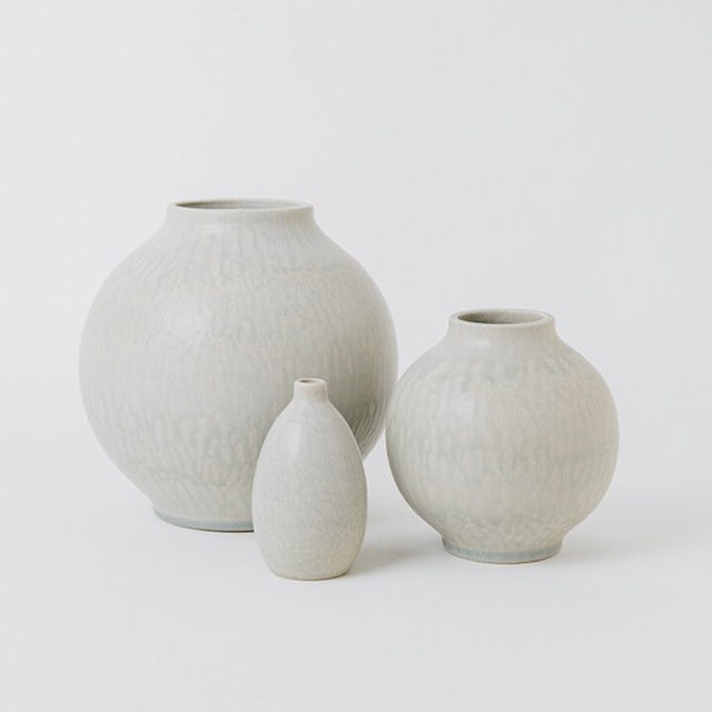 HIJICA TONE VASE(SS) 信楽焼 日本製 花瓶