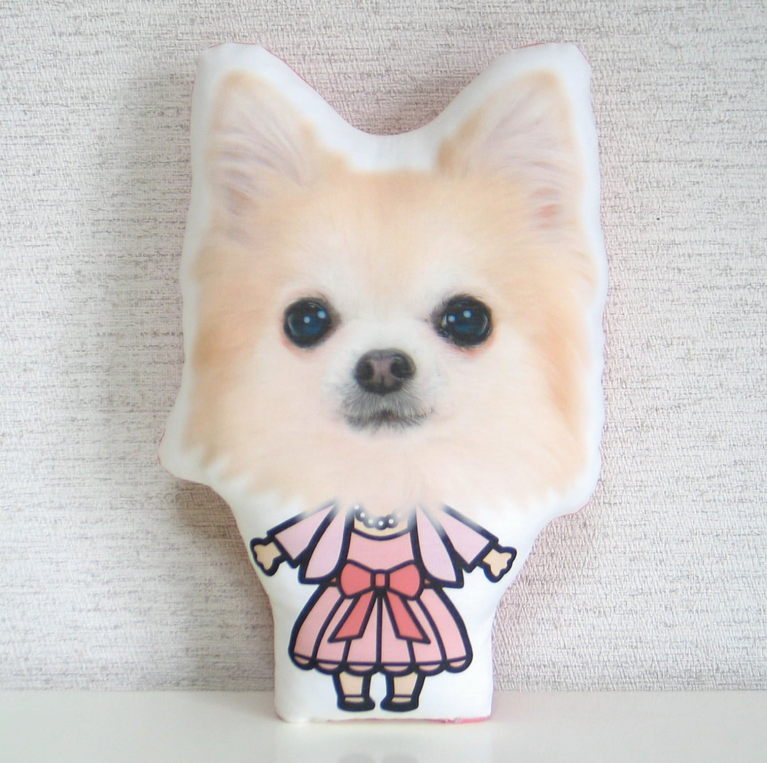 オーダー用パネル生地　18×18 ポメラニアン オーダー用パネル生地 ポメラニアン オーダー用パネル生地 18×18