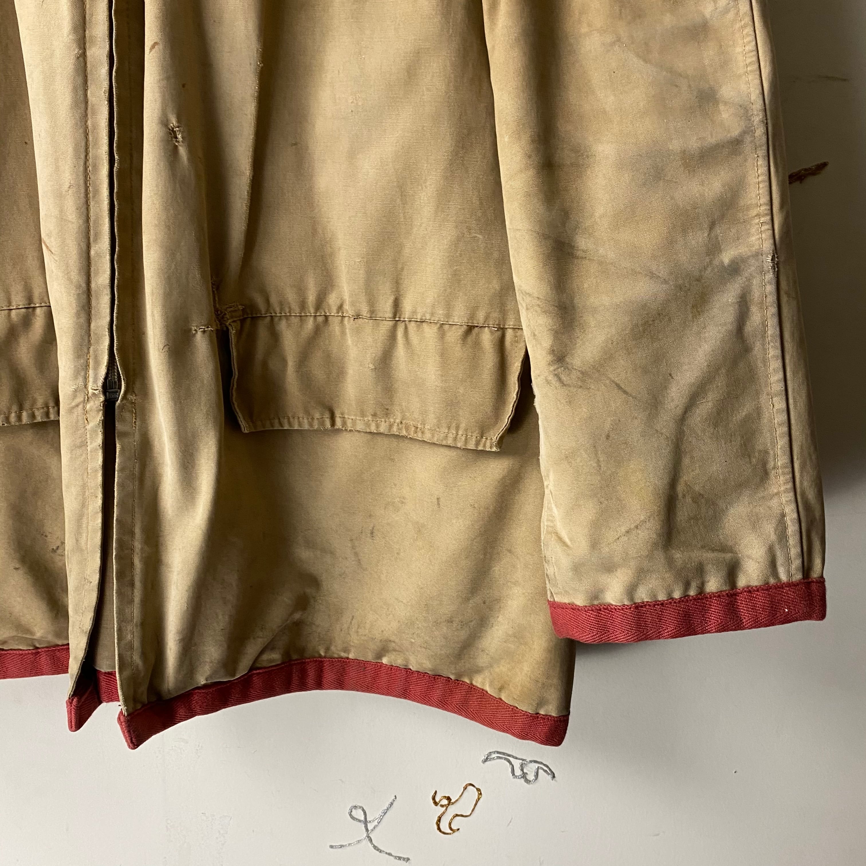 vintage 1960's french ADOLPHE LAFONT hunting jacket | NOIR ONLINE