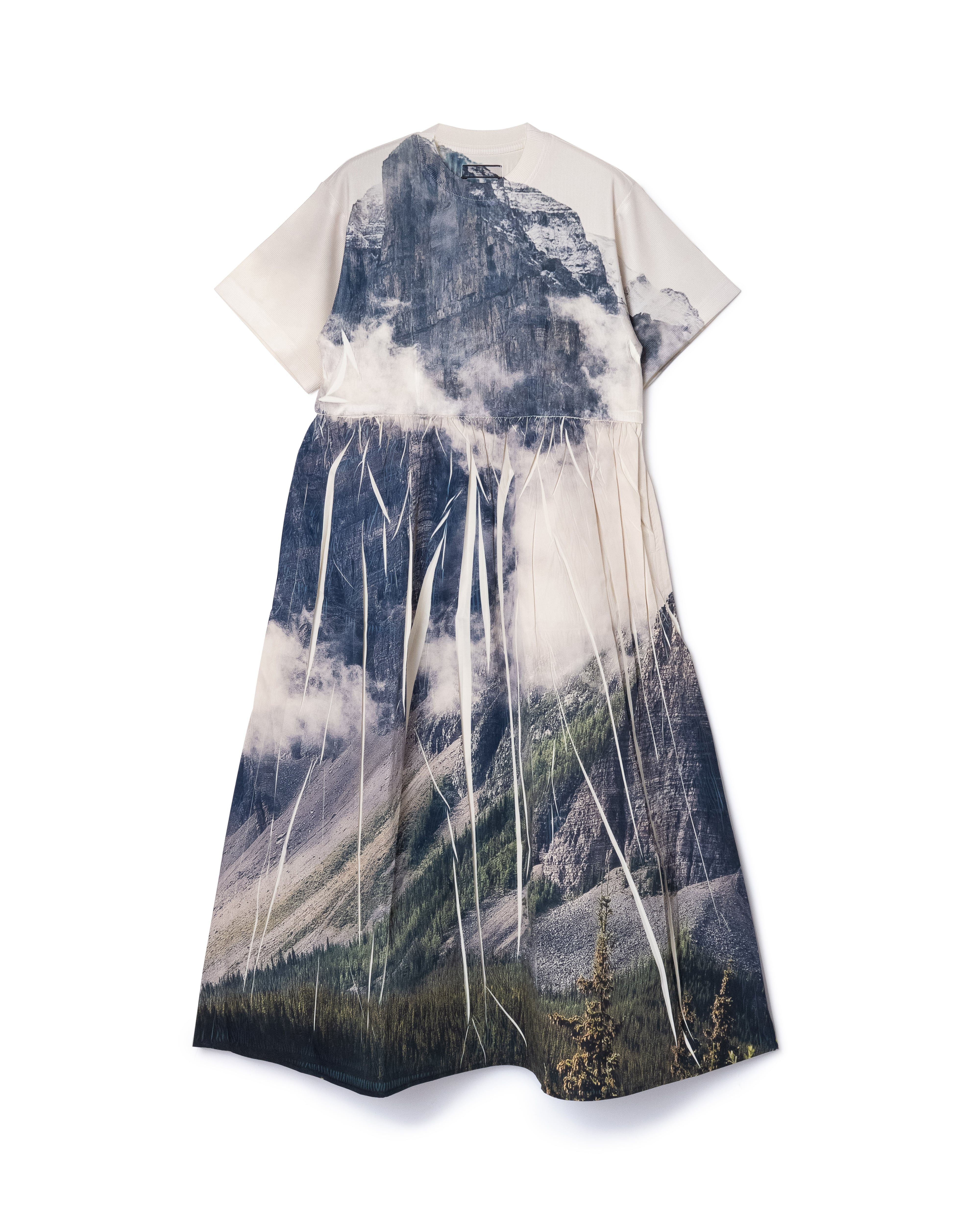 NON TOKYO ノントーキョー】 / DIRECT PRINT RIB ONE-PIECE ダイレクト