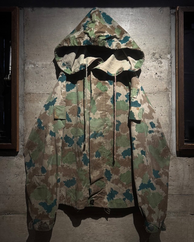 【Caka】60's "East German Army" Blumentarn Camouflage Vintage Sniper Jacket