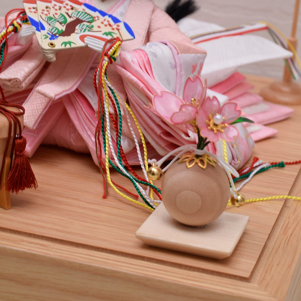 雛人形 親王飾り【雫】アクリルケース入り｜おしゃれ｜モダン