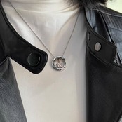 【ペアネックレス】おしゃれ スター ペンダント ネックレス