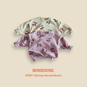 «sold out»«ジュニアサイズあり» Boneoune フラワースウェット 2colors