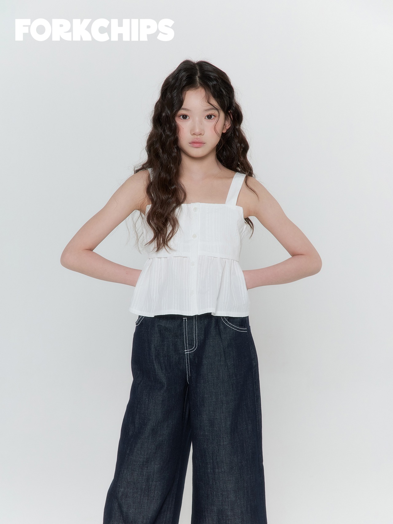 [FORKCHIPS] 돌체나시블라우스 (JS/JM/JL/JXL) / [포크칩스] 돌체나시블라우스 (JS/JM/JL/JXL)