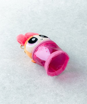 CR_パワーパフガールズ カフェぬいポーチ キーホルダー ブロッサム