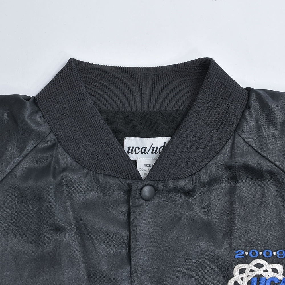 00s uca/uda 刺繍デザイン ナイロンサテン オフィシャル バーシティー