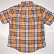 Brooks Brothers ブルックスブラザーズ チェック BD ボタンダウン 半袖シャツ XL/マルチ メンズ