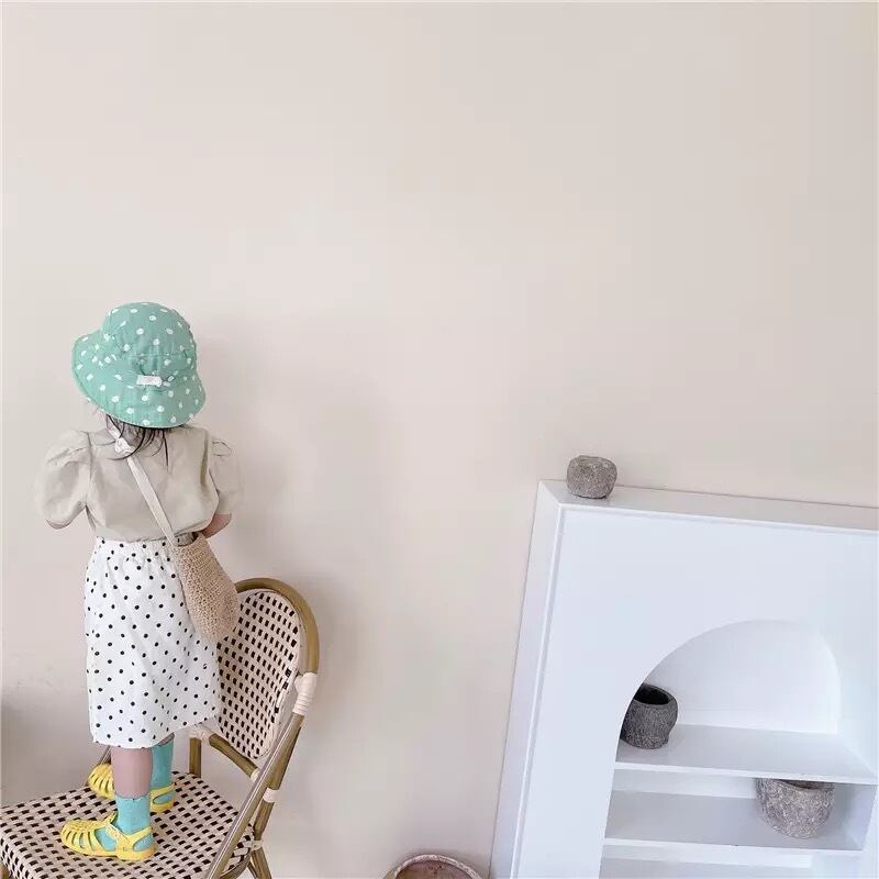 【即納】サイドスリットの水玉スカパン|海外子供服|韓国子供服