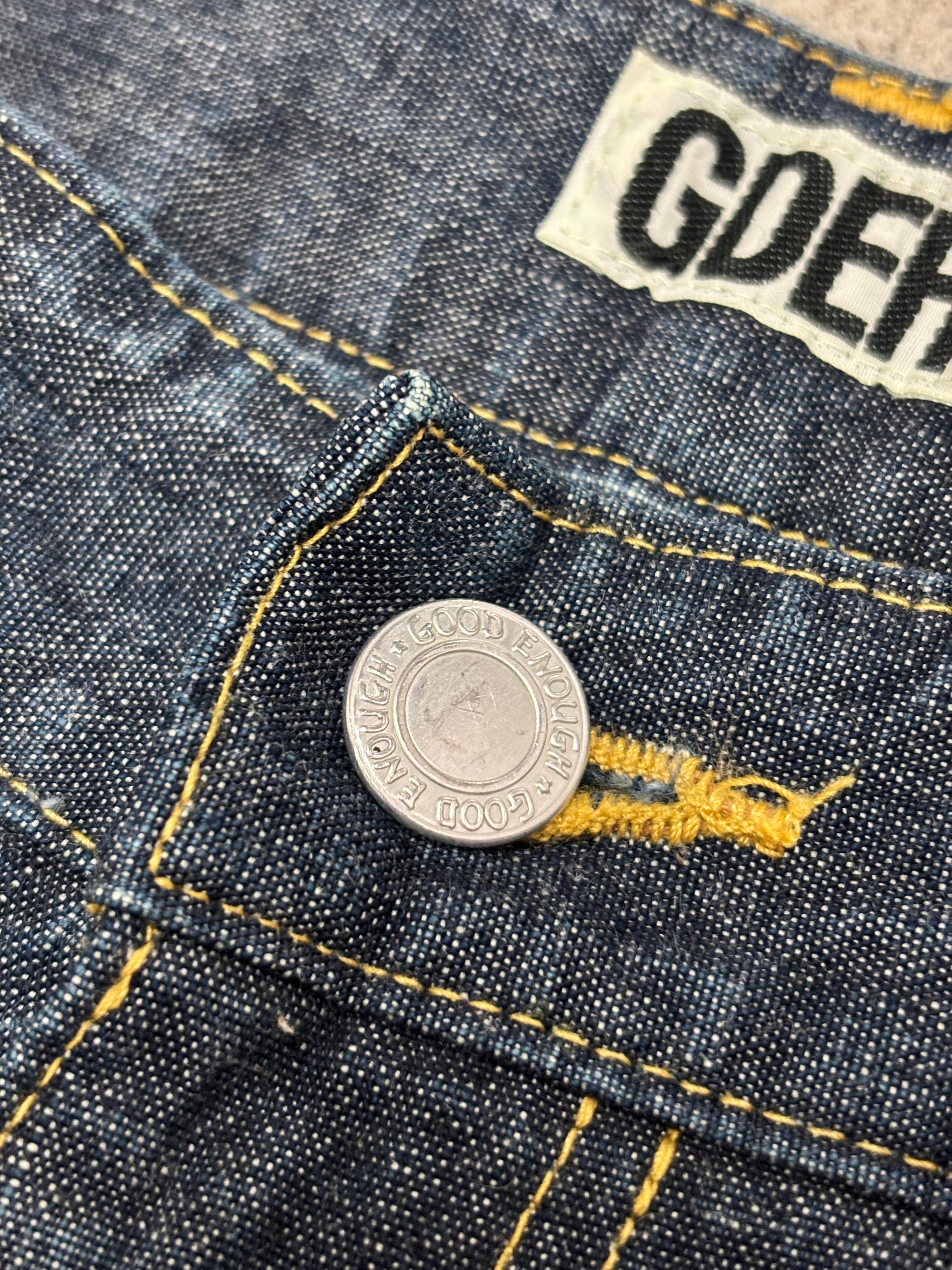 00s GOODENOUGH/Denim Painter pants/M/デニムペインタ－パンツ/ボトム