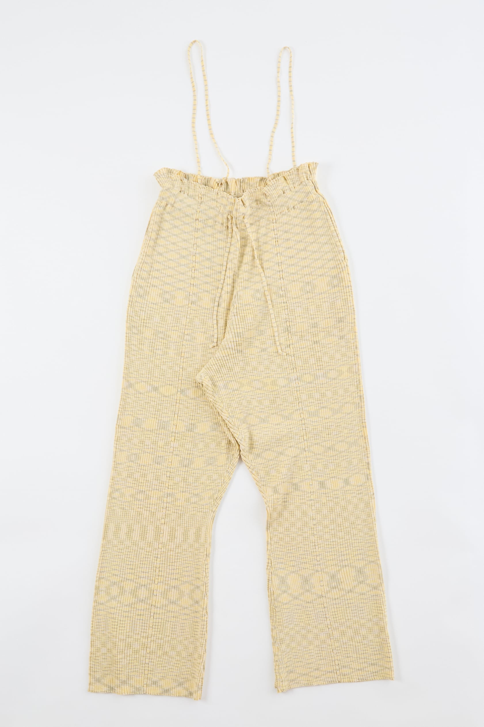 GRADIENT YARN PANTS 26SSAC-017 YELLOW×LT.KHAKI
