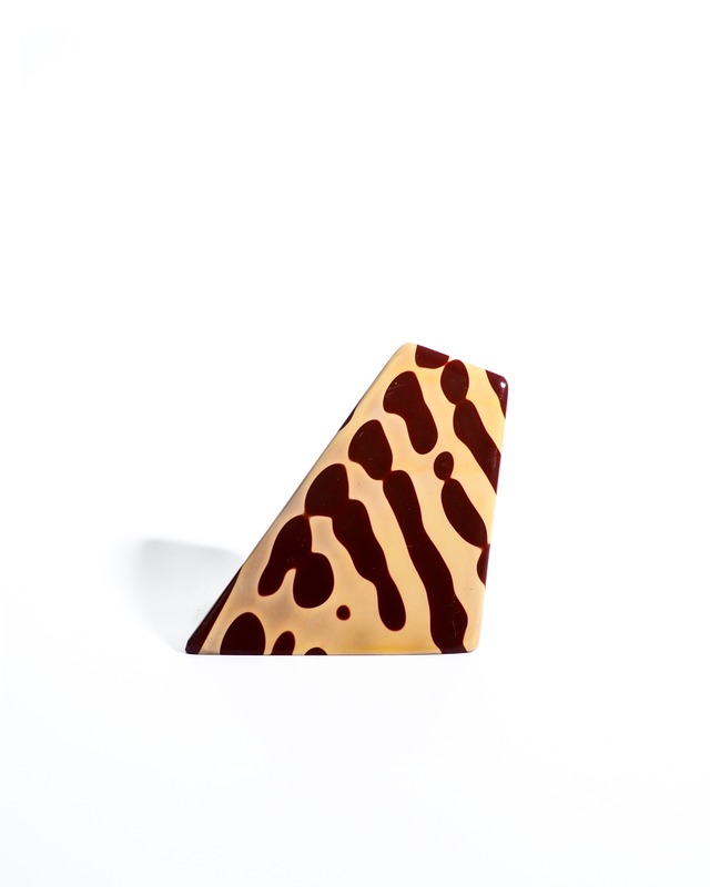 Zebra Stone art peace object / bookend – made in West Australia