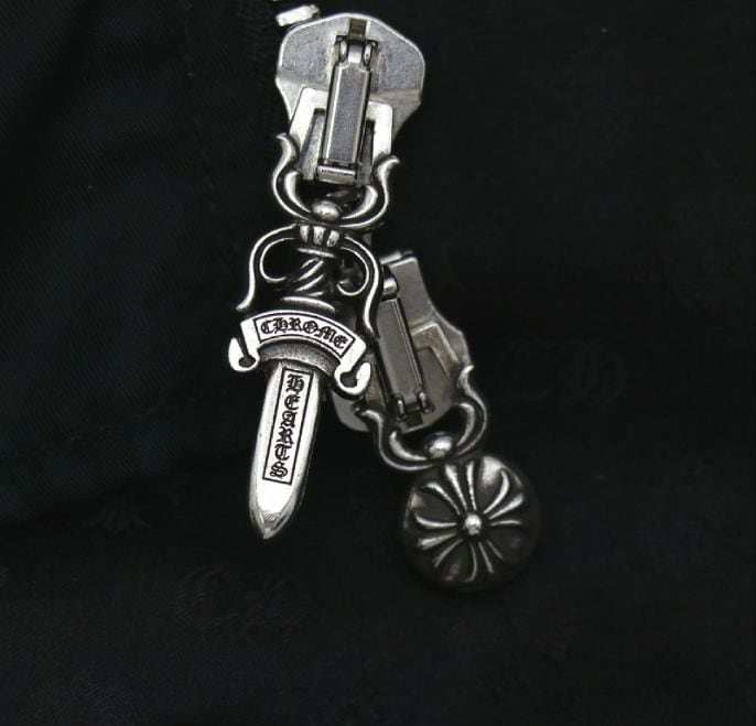 CHROME HEARTS クロムハーツ MA1ジャケット ダブルジップジャケット