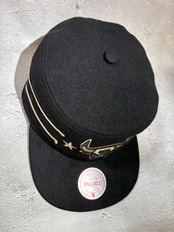 Mitchell＆Ness/ミッチェルアンドネス NBA シカゴ・ブルズ Retro Roots  ピルボックス キャップ ブラック