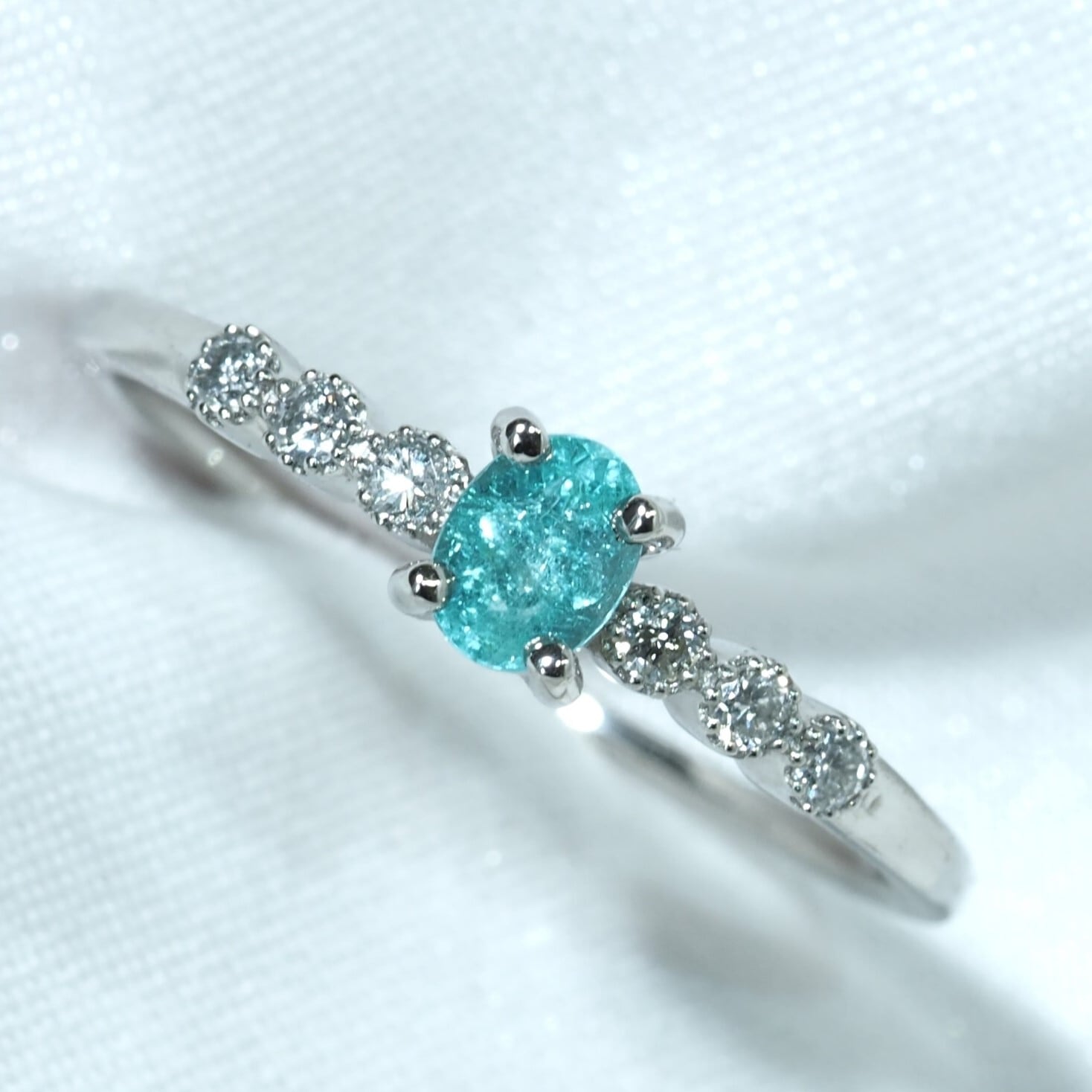 パライバトルマリン ブラジル産 0.029ct | fortejewelry