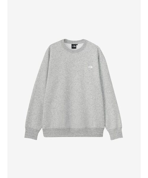 THE NORTH FACE (ノースフェイス) - SMALL LOGO HEATHER SWEAT CREW (スモールロゴヘザースウェットクルー) NT62337