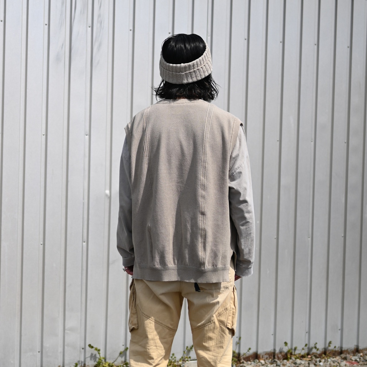 ANACHRONORM(アナクロノーム)REMAKED HERRINGBONE COMBAT CARGOコーディネート