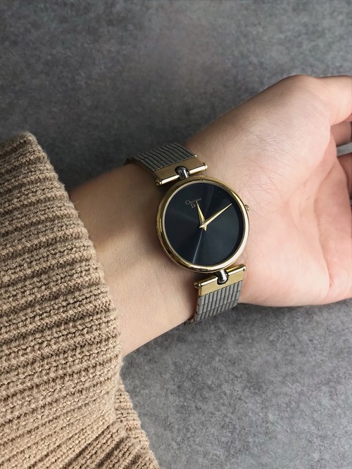 Christian Dior クリスチャン ディオール 腕時計 シルバー ステンレススチール クウォーツ 3026 vintage ヴィンテージ オールド ac3s4v