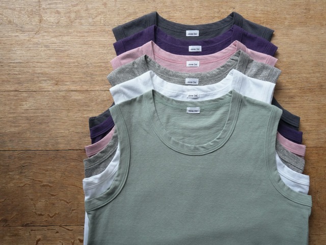 eleven 2nd Soft Plain Jersey Tank Top