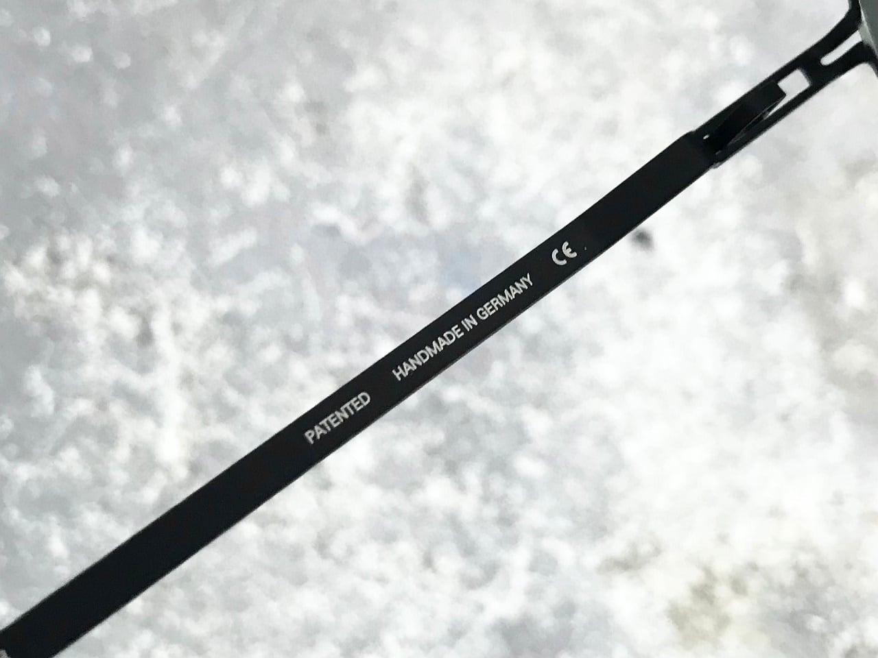 MYKITA + Maison Margiela MMCRAFT007 BLACK MADE IN GERMANY | AFTER DARK
