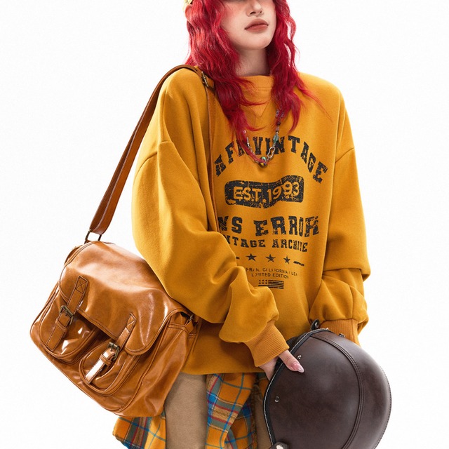 vintage logo crew neck sweatshirt　ヴィンテージロゴクルーネックスウェットシャツ　J1700