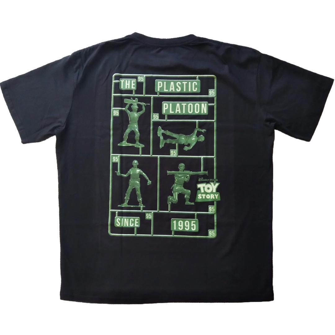 トイ・ストーリー Tシャツ M 実寸XLくらい 黒 ディズニー ピクサー