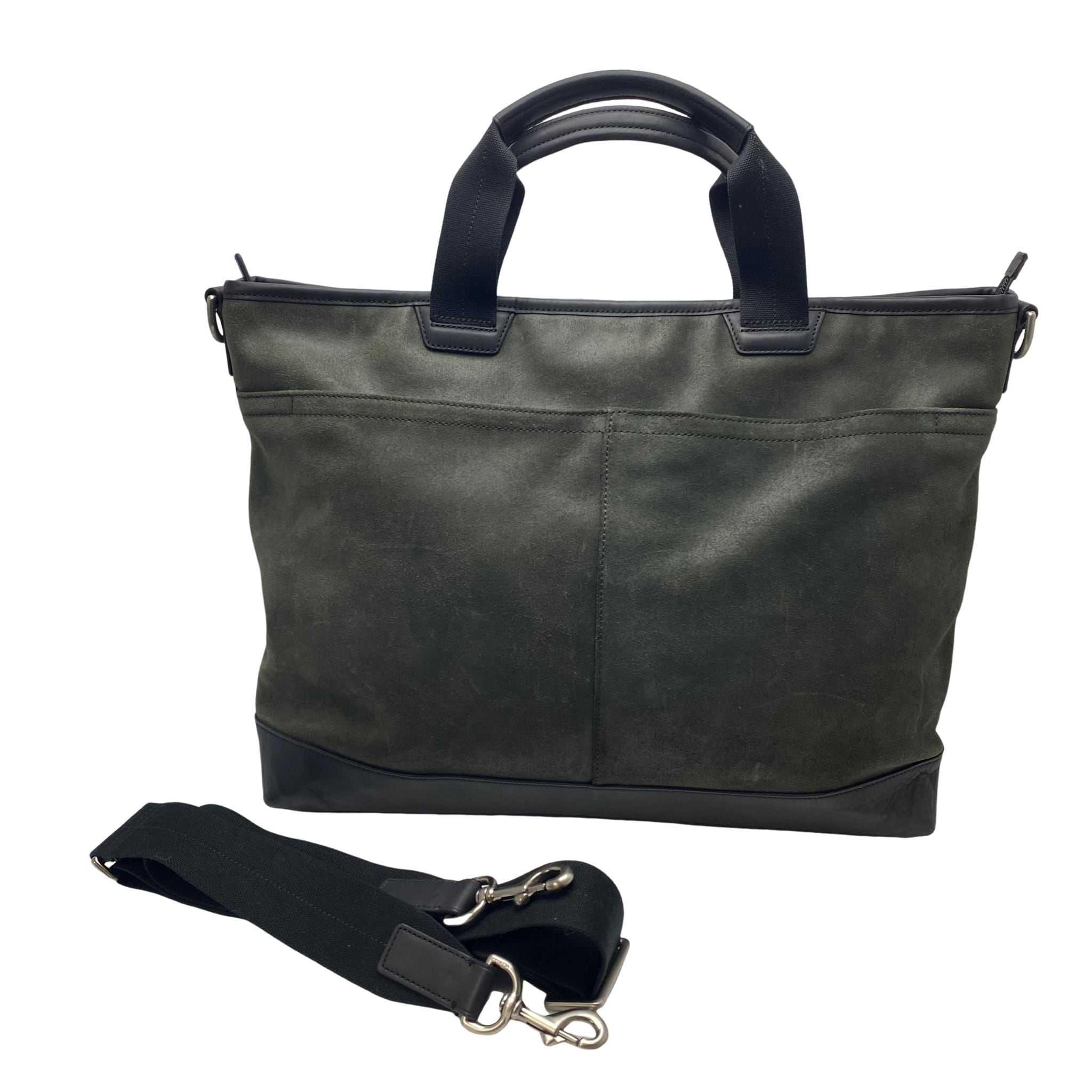 コーチ スエードレザー 2WAY ショルダーバッグ トートバッグ  