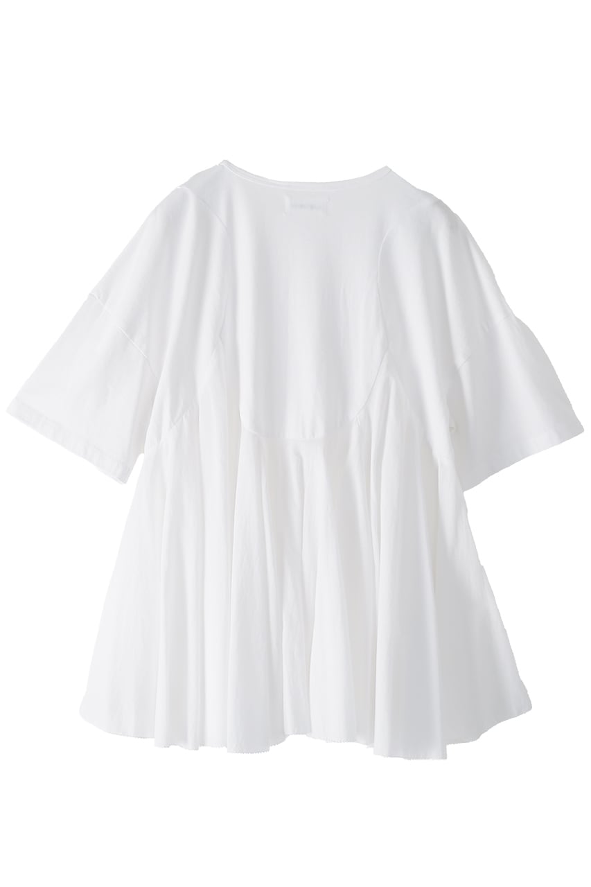 AAYUSHI ペプラムラッフルTシャツ 大草直子さんご紹介アイテム 予約商品》〔SGN0921〕ペプラムラッフルTシャツ(大草直子さんご紹介
