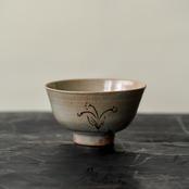 秋田菫　絵唐津　碗