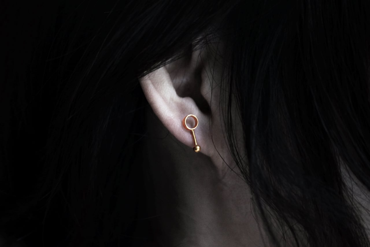 アクセサリー 作家SUNn・寸 シルバーピアス