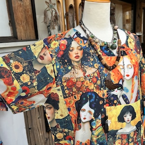 周年祭 フェイス柄チュニック