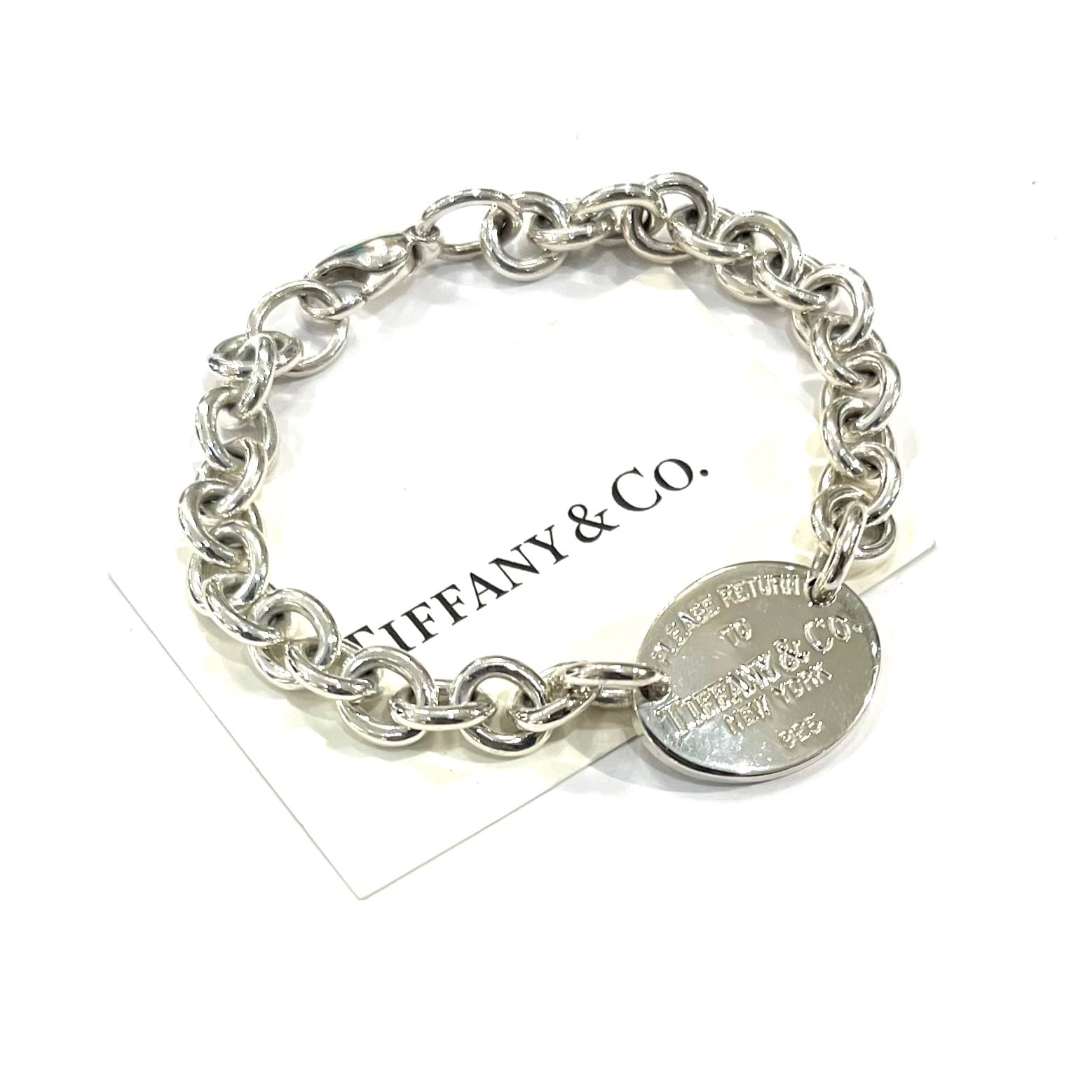 TIFFANY&CO.】2783 Return to Tiffany ティファニー タグブレスレット
