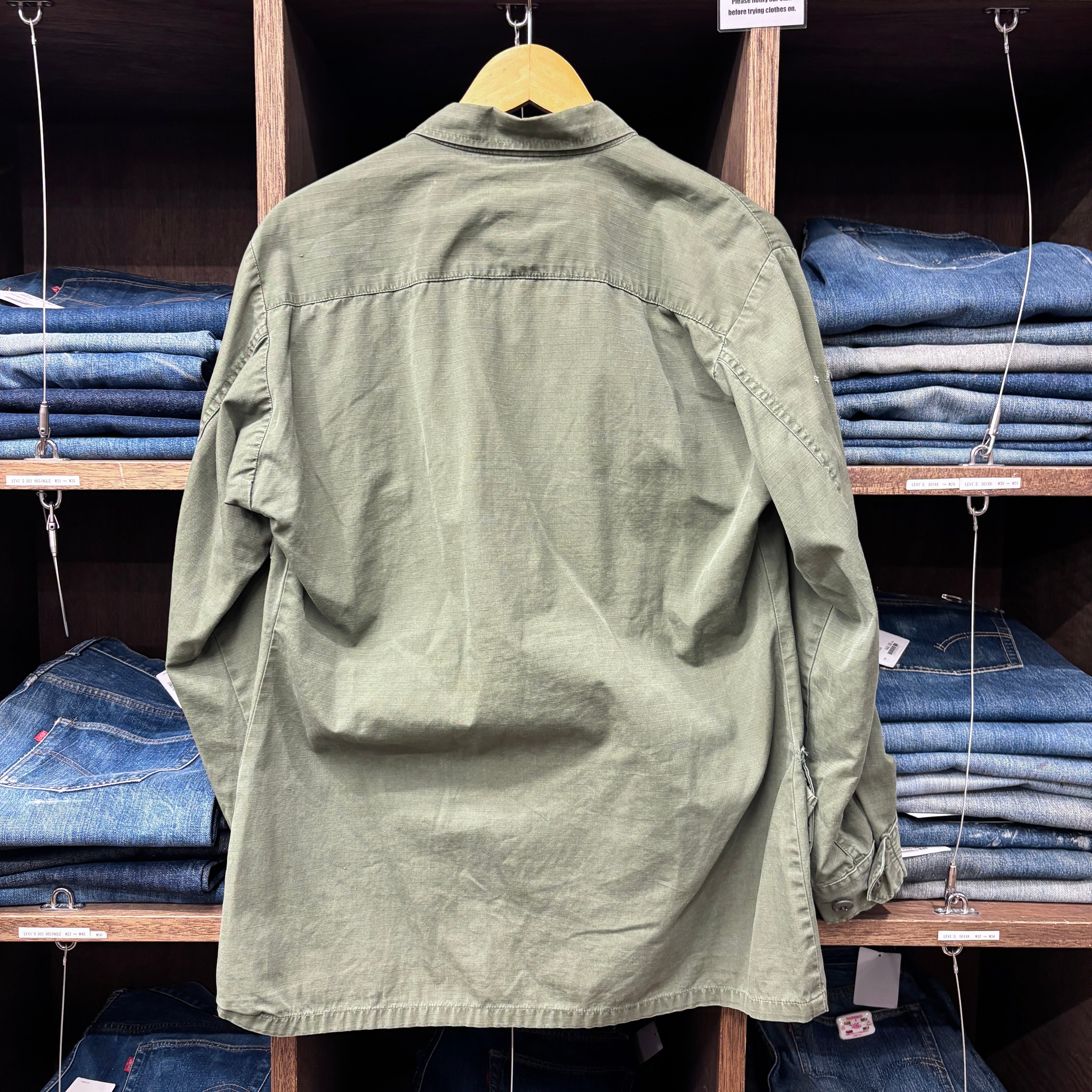 ①1960'S US ARMY 5TH JUNGLE FATIGUE JACKET＊ | safarionline