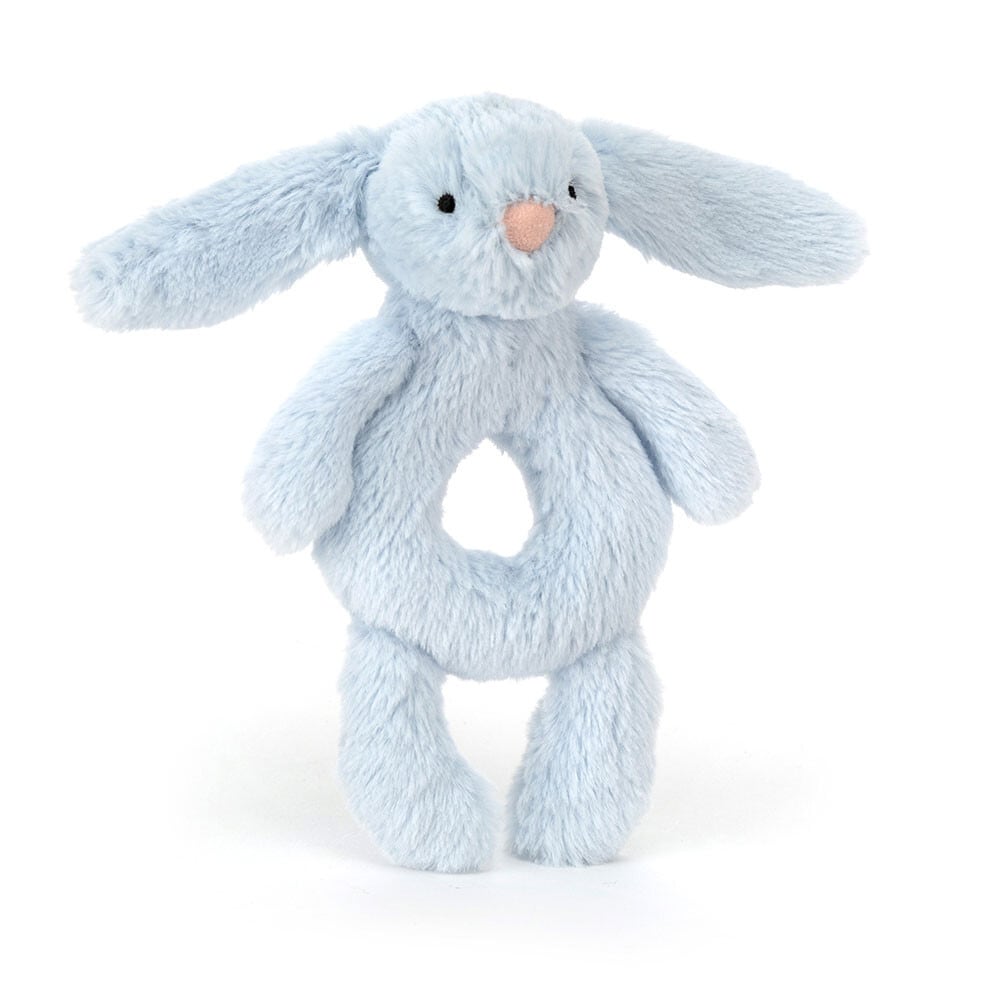 Bashful Blue Bunny Ring Rattle_BRR4BB