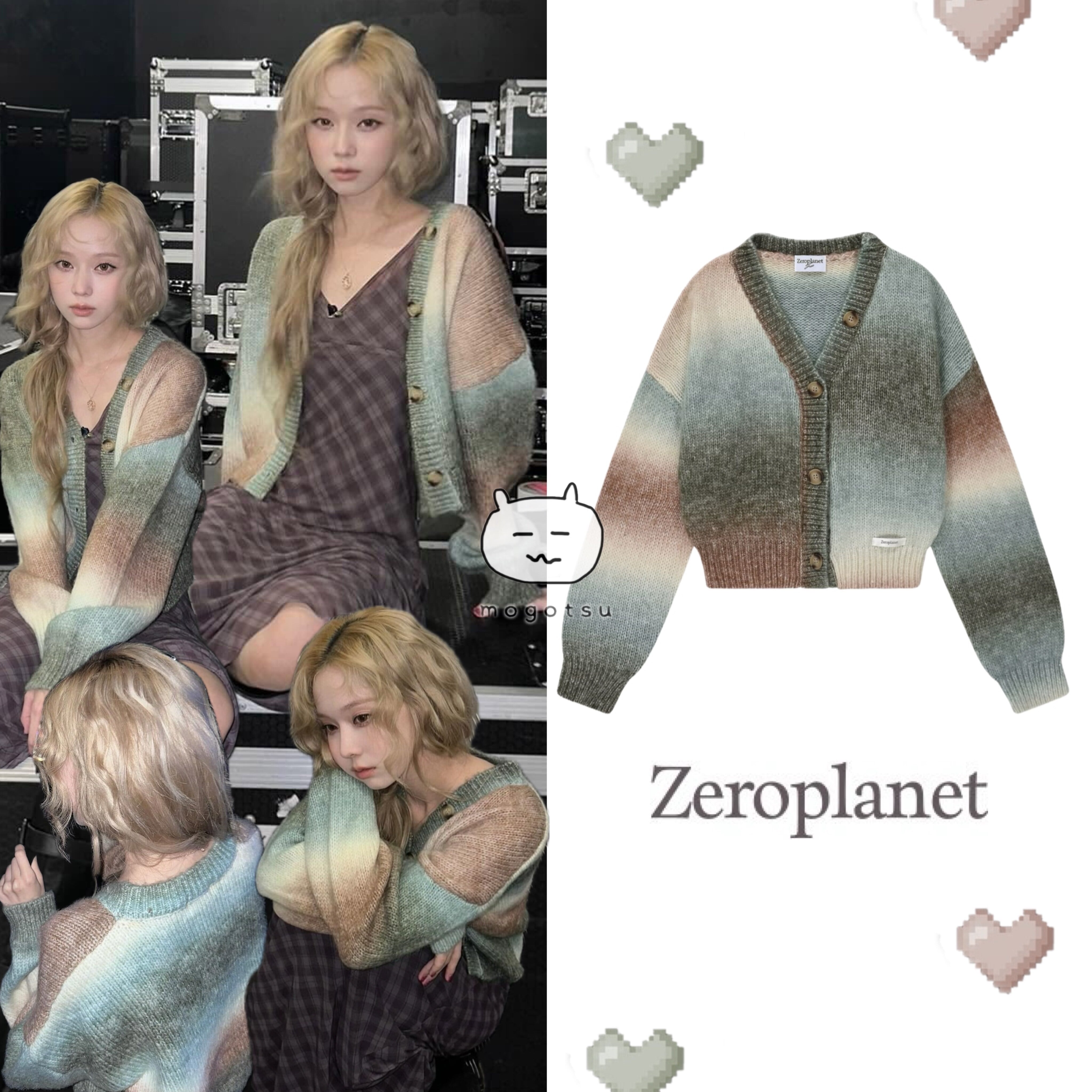☆aespa ウィンター 着用!!【Zeroplanet】Nora Two Way Burton ☆aespa ウィンター 着用!!【Zeroplanet】Nora Two Way Burton