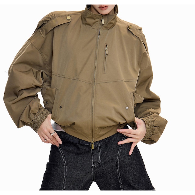 short work blouson 10977