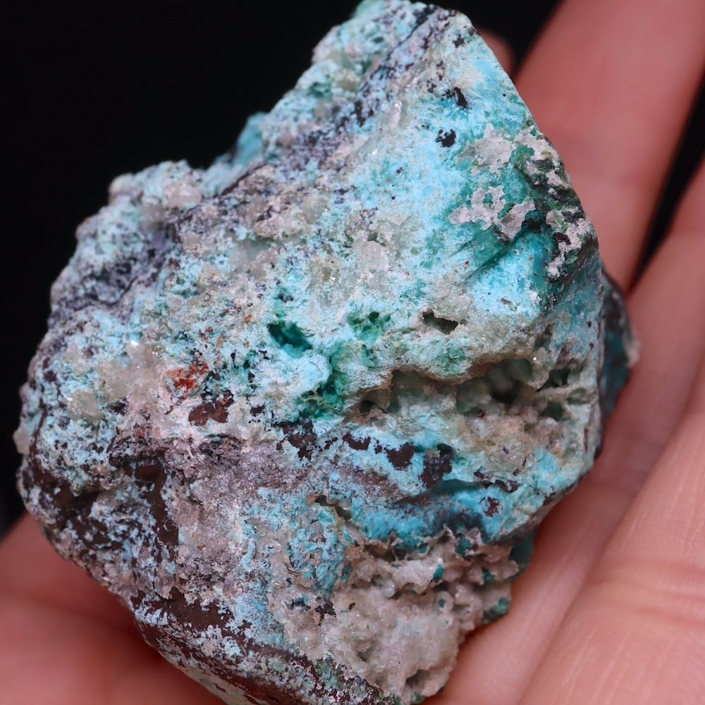 クリソコラ 珪孔雀石 孔雀石 66,7g CHS106 鉱物 原石 天然石