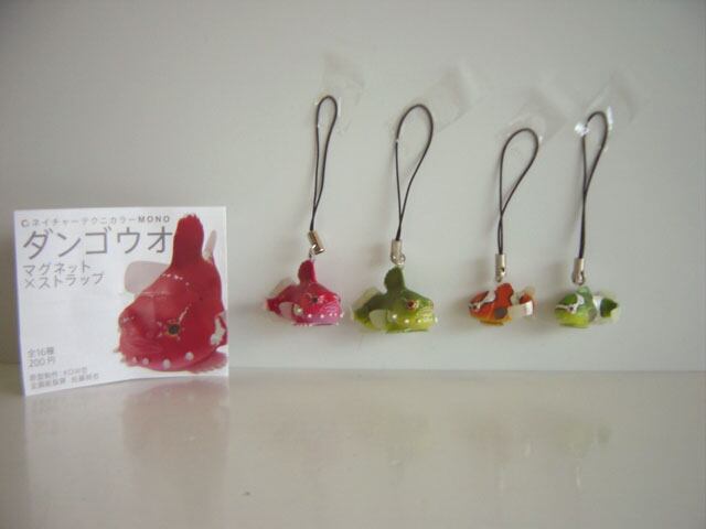 ♯Ivi06QtネイチャーMONOダンゴウオマグネットストラップ全16種