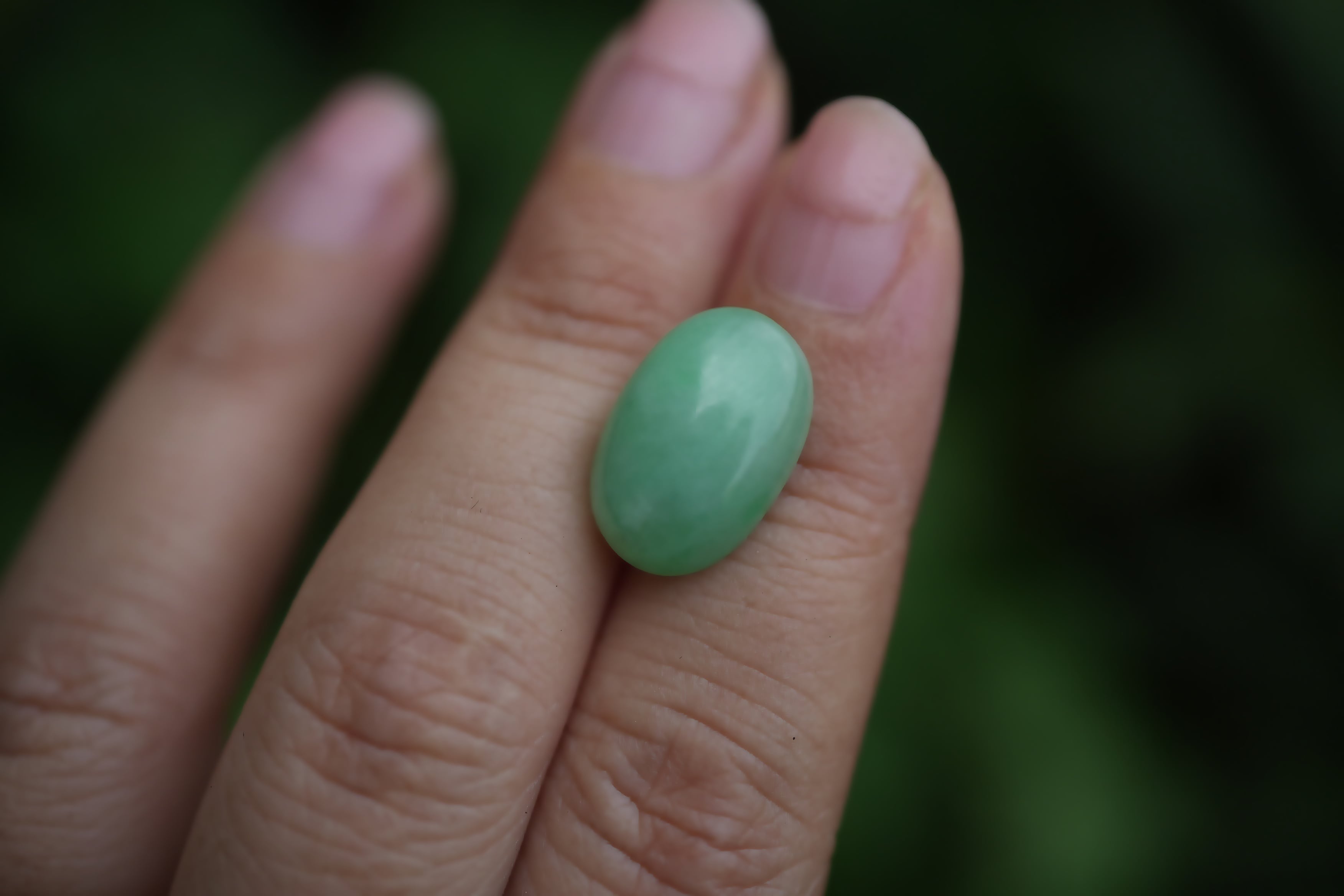 アップルグリーン高品質☆ミャンマー翡翠（本翡翠）s1351 | Funky