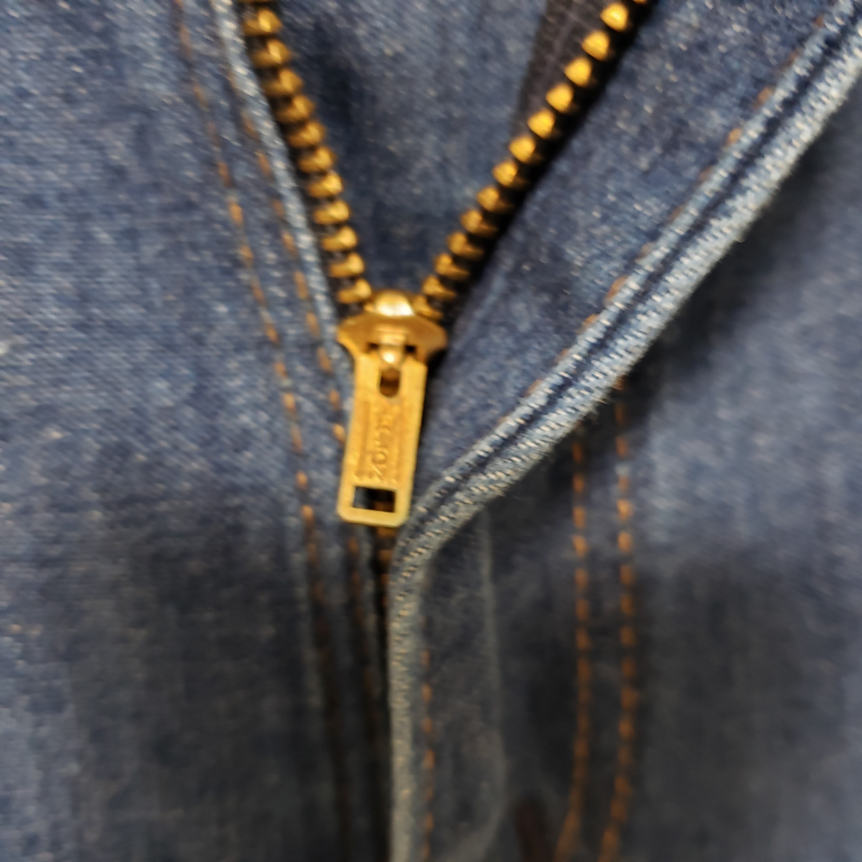 70's wrangler sedge field 低オンスデニム talonジップ サイズ32/34